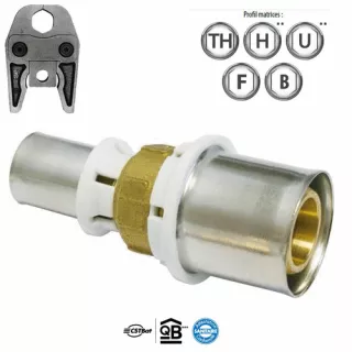 Manchon à Sertir Réduit Multicouche Laiton SOMATHERM