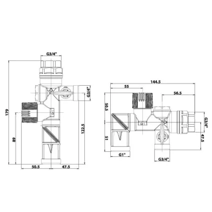 Groupe de Sécurité SECUR X PLUS Raccord Diélectrique