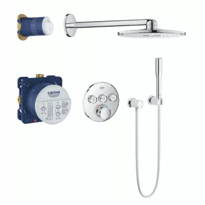 PACK Rainshower SmartActiv ronde 34705000 GROHE - eco-bricolage