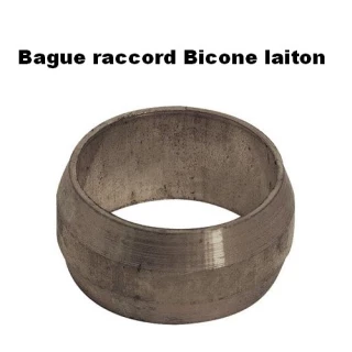 Bague Laiton pour Raccord bicone