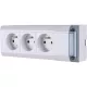 Bloc Multiprise Fixable 3x 2P+T 050609 LEGRAND - eco-bricolage