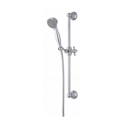 Ensemble Douche 1866 Rétro CLASSIC Chromé GROBER GRB 055090