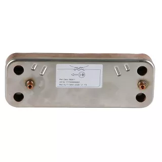 Échangeur sanitaire 10 plaques Chappée : SX5686660 CHAPPEE - BAXI