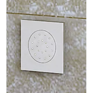 Jet à encastré Orientable chromé Carré GROBER GRB 058168