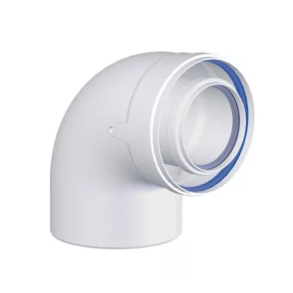 Coude ventouse Condensation 60/100 ISOCOX TEN ECO-BRICOLAGE.COM