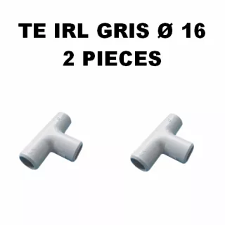 SACHET DE 2 TES D16MM GRIS