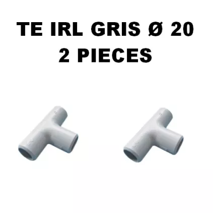 SACHET DE 2 TES D20MM GRIS ECO-BRICOLAGE