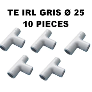 SACHET DE 10 TES D25MM GRIS