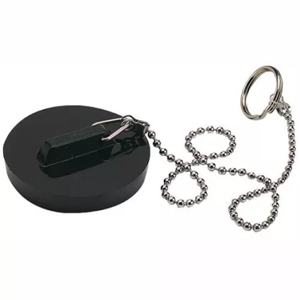 Bouchon Monté avec Chaînette Perlée 30 cm WATTS eco-bricolage.com