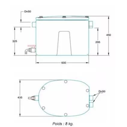 Séparateur de Graisses GM1 E