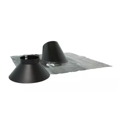 SOLIN INOX 30° A 45° NOIR BIOTEN + COLLET 150 TEN