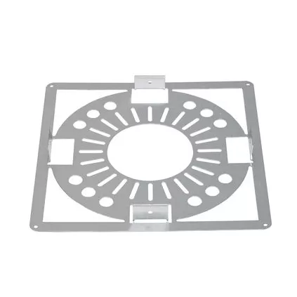 PLAQUE ECART FEU GALVA ø 80-125 TEN