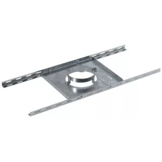 SUPPORT PLANCHER GALVA ø 80/125 TEN