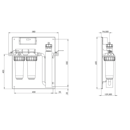 Station AP 36 Désinfection des eaux