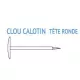Clous Calotin 16x35 à Pointe lisse Zinc 20 Pièces ECO-BRICOLAGE
