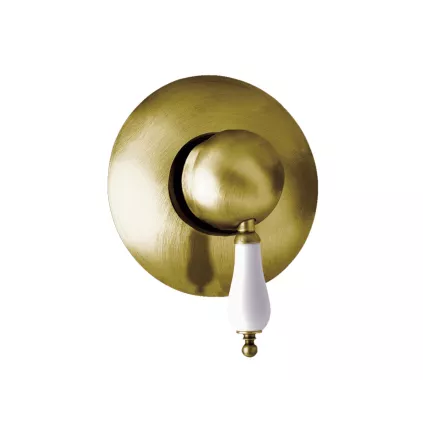 Mitigeur Encastré Thermostatique 1866 1 Voie Laiton Vieilli GROBER GRB eco-bricolage.com