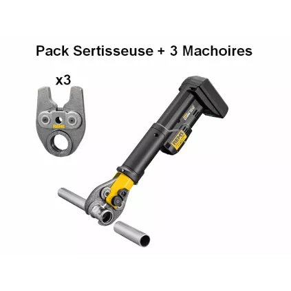 Sertisseuse Mini-Press S 22 V ACC Super pack REMS - eco-bricolage
