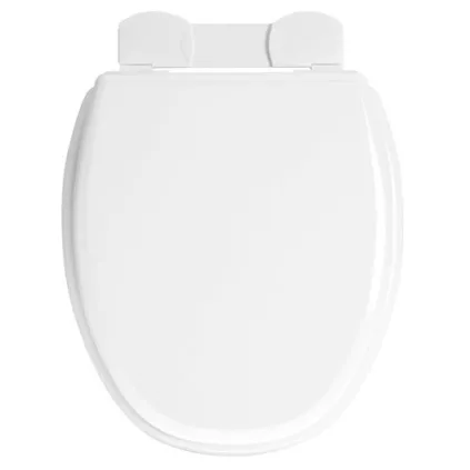 Abattant Bois Compressé ANTIBES Blanc 2