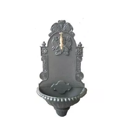 Fontaine Murale En fonte à sceller GRILLOT - eco-bricolage