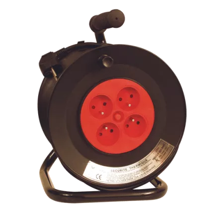 Enrouleur de Cable 40 M 3G1.5 Protection Thermique NF-CE TECHIT