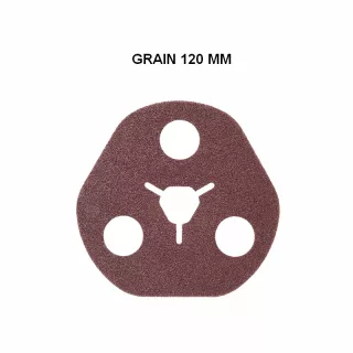 Lot 3 Disque abrasif AVOS D115 mm Multi-matière NORTON