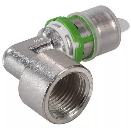 Coude multicouche à sertir Femelle à visser COMAP - eco-bricolage