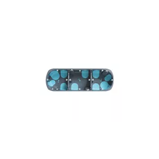 BOITE ENCASTREMENT STOPAIR 3 POSTES 40 MM DEBFLEX - ECO-BRICOLAGE