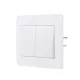 Interrupteur DIAM 2 BLANC double va et vient 10A DEBFLEX