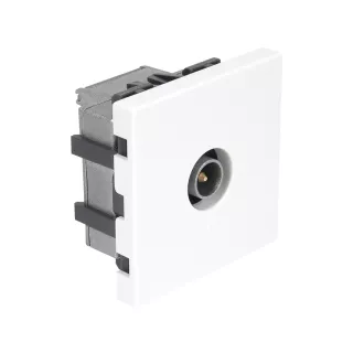 CASUAL MECA PRISE TV BLANC BRILLANT