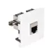 CASUAL MECA PRISE RJ45 BLANC BRILLANT