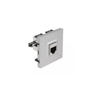 CASUAL MECA PRISE RJ45 SILVER