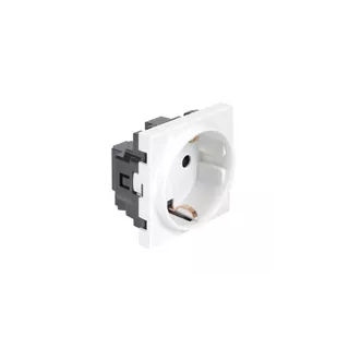 CASUAL MECA SCHUKO 2P+T BLANC BRILLANT