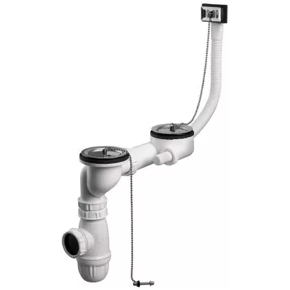 Vidange EVIER Grès Complètes 2 Cuves à Bouchon VALENTIN