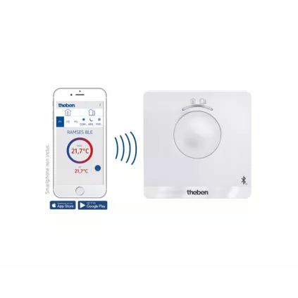 Thermostat D ambiance RAMSES 812 BLE Connecté THEBEN - eco-bricolage
