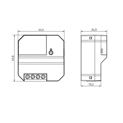 Thermostat Encastrable Connecté RAMSES 814 BLE UP