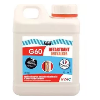 Détartrant G60 Bidon 1 Litres GEB - 870120