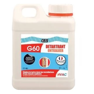 Détartrant G60 Bidon 1 Litres GEB - 870120