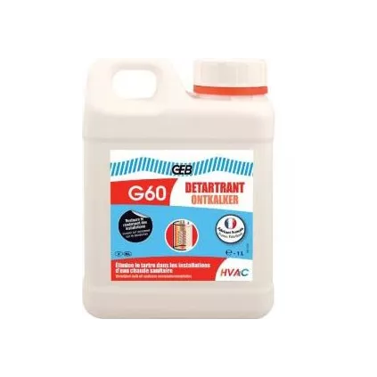 Détartrant G60 Bidon 1 Litres GEB - 870120
