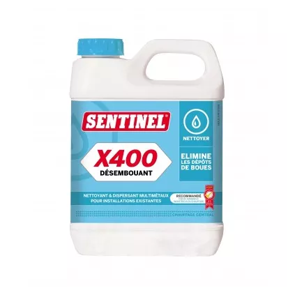 DESEMBOUANT X400 SENTINEL 1L SENTINEL X400 - ECO-BRICOLAGE