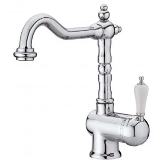 Mitigeur Lavabo Bec Rétro 1866 Classic Chromé GROBER GRB 910700