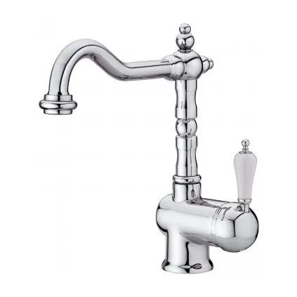 Mitigeur Lavabo Bec Rétro 1866 Classic Chromé GROBER GRB 910700