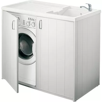 Bac de Lavage avec son meuble 2 portes