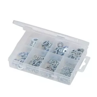 Boite d'assortiment de 210 Rondelles Acier ECO-BRICOLAGE