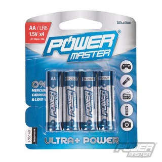 achetez votre Lot de 4 Pile Alcalines SUPER POWER MASTER