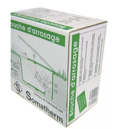 Bouche Arrosage à enterré vanne 1/4 de tour 20x27