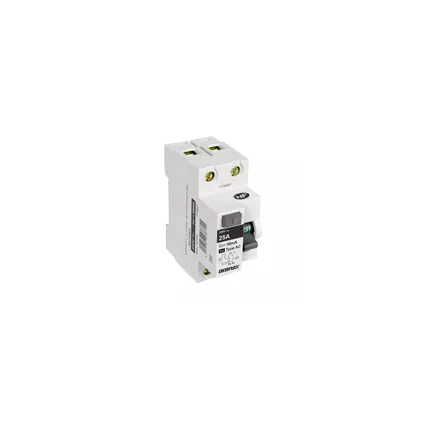 Interrupteur différentiel 25A 30 mA 2 Pole Type AC DEBFLEX 707452
