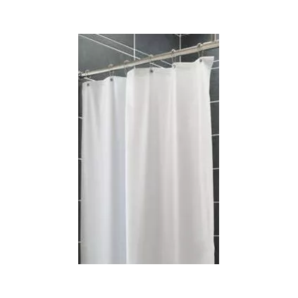 Rideau de douche Blanc Modèle Bas Coupé PRESTO