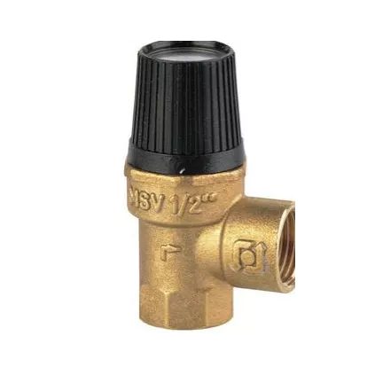 Soupape chauffage 15x21 3 bars WATTS MSV/E ECO-BRICOLAGE.COM