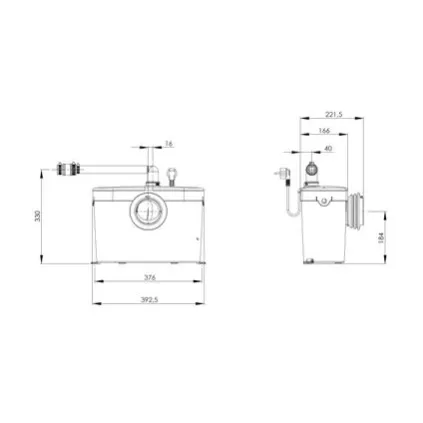 Broyeur Adaptable SANIACCES 1