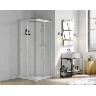 Cabine de douche Carré BROOKLYN 90x90 KINEDO - eco-bricolage